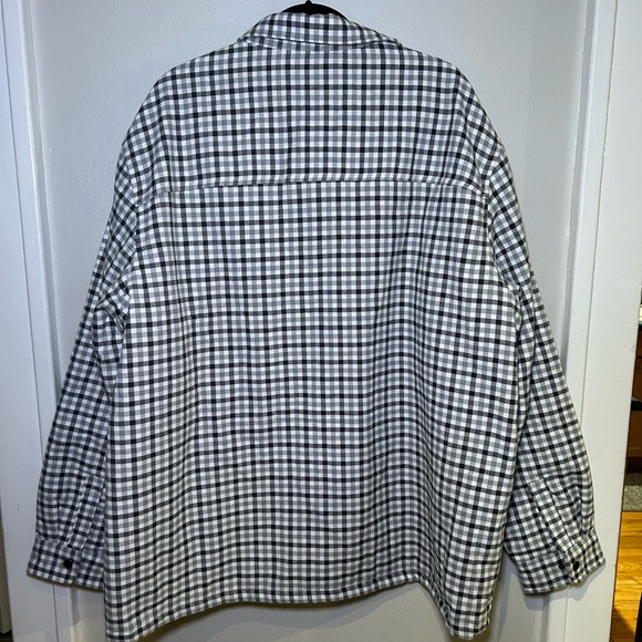 NWT H&M Men’s Padded Flannel Overshirt Size XXL - Picture 3 of 8